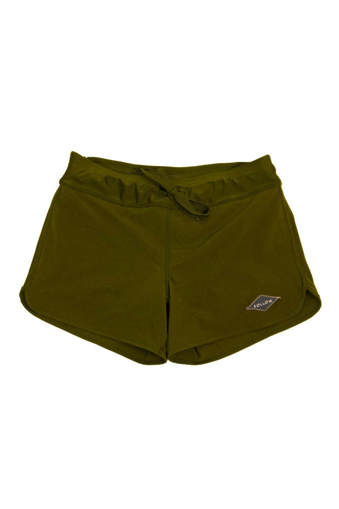 2019 Follow Pharaoh Ride Shorts - 8/S - Olive Boardshorts Wakehub Wakeboard Store