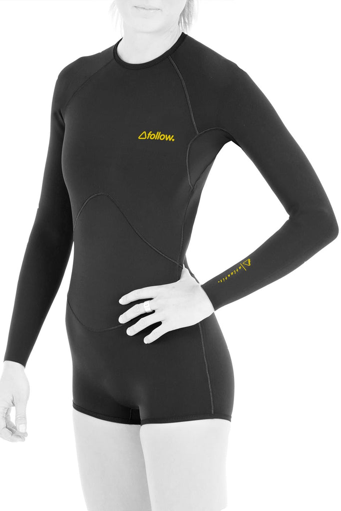 2021 Follow Atlantis Longsleeve Springy - 8/S - Wetsuits Wakehub Wakeboard Store