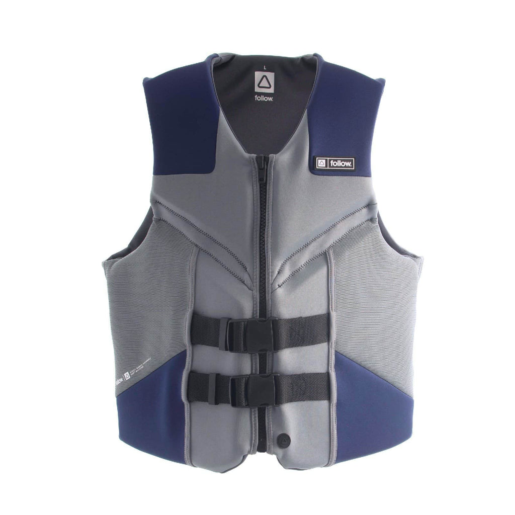 2021 Follow Cure 50N Life Vest - Navy - 2XL Wake Vests Wakehub Wakeboard Store