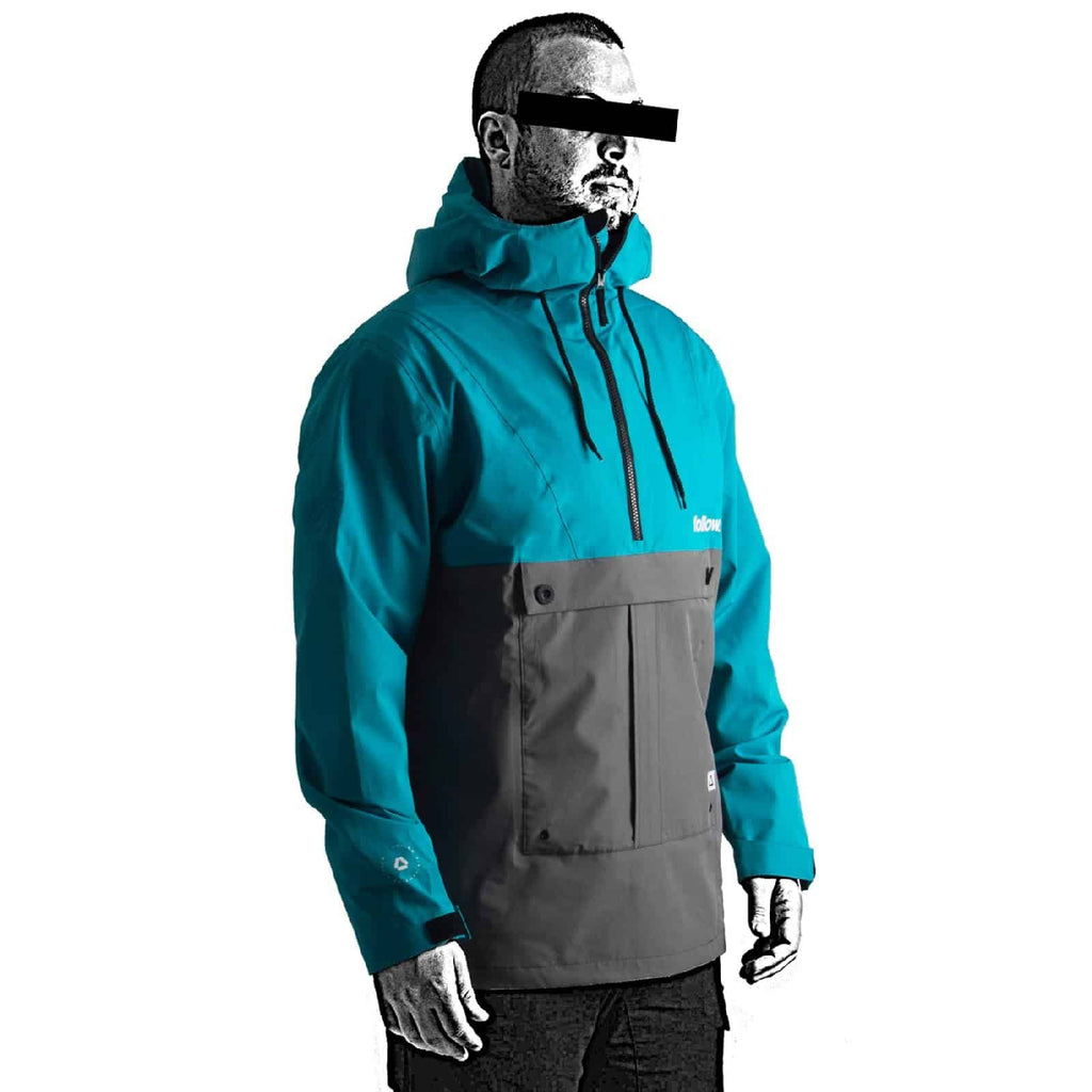 2021 Follow Layer 3.1 Outer Spray Anorak -  - 2XL Rashvests & Layering Wakehub Wakeboard Store