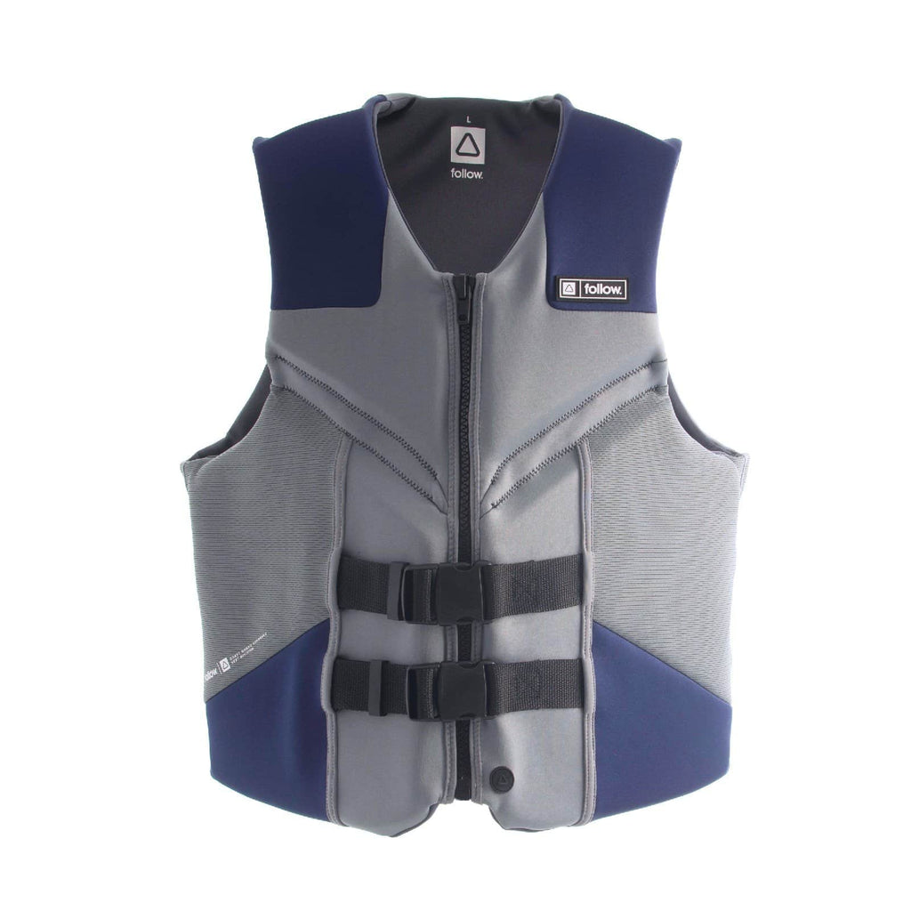 2021 Follow Cure 50N Life Vest - Navy - 2XL Wake Vests Wakehub Wakeboard Store 