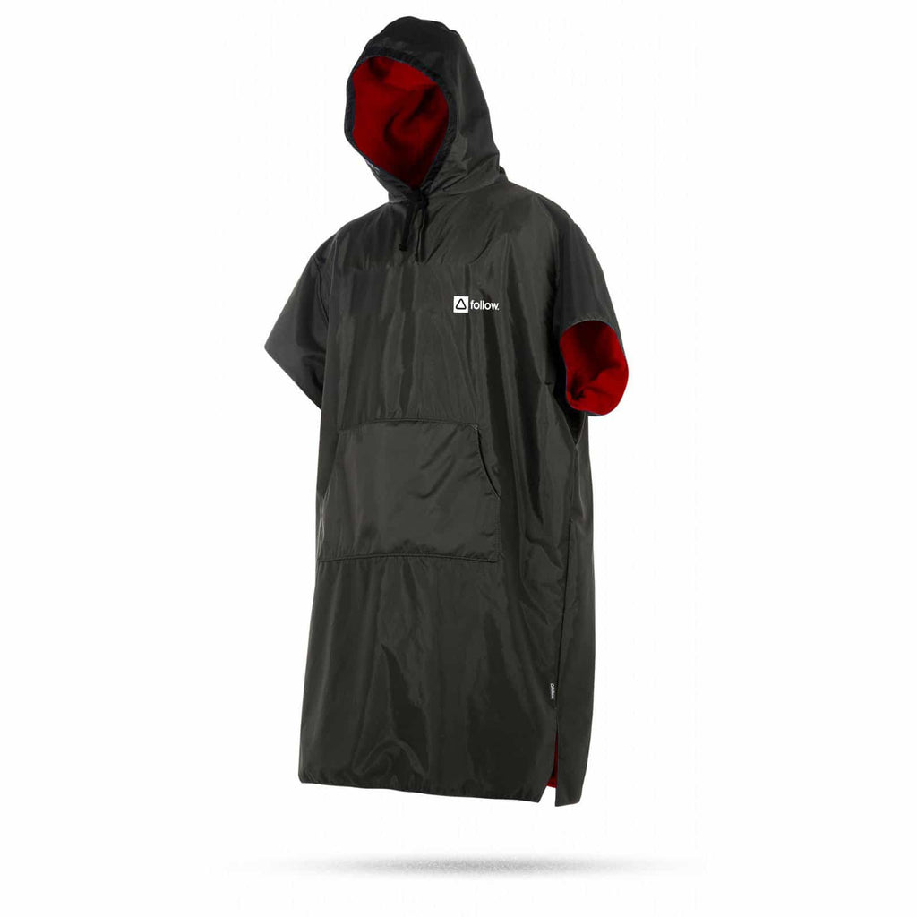 2021 Follow Hooded Rain Towelie Poncho - Rashvests & Layering Wakehub Wakeboard Store 