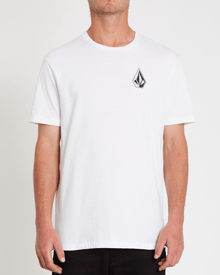 Volcom - C Vivary T-shirt - White Tees & Tanks Wake Hub Wakeboard Store 