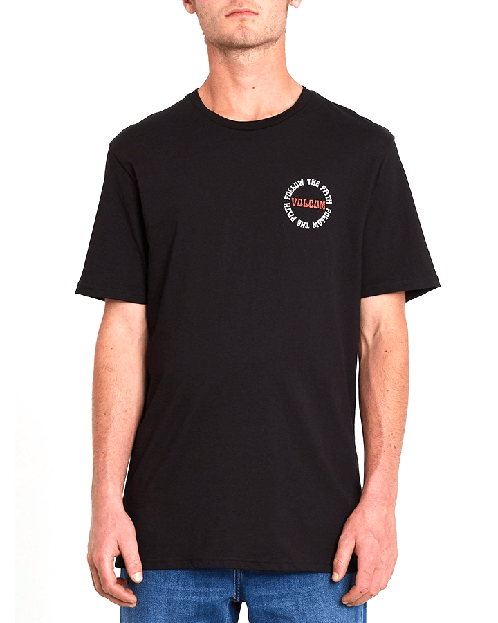 Volcom - Dither T-shirt - Black Tees & Tanks Wake Hub Wakeboard Store 