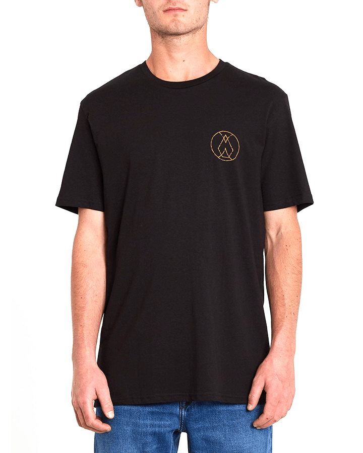 Volcom - Inner Stone T-shirt - Black Tees & Tanks Wake Hub Wakeboard Store 