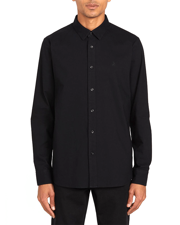 Volcom - Oxford Strech Long Sleeve Shirts Wakehub Wakeboard Store 